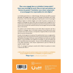 Quatrième de couverture du livre « Pasteur et heureux de l'être », collectif sous dir Viguier/Déglon, publié aux Éditions Clé