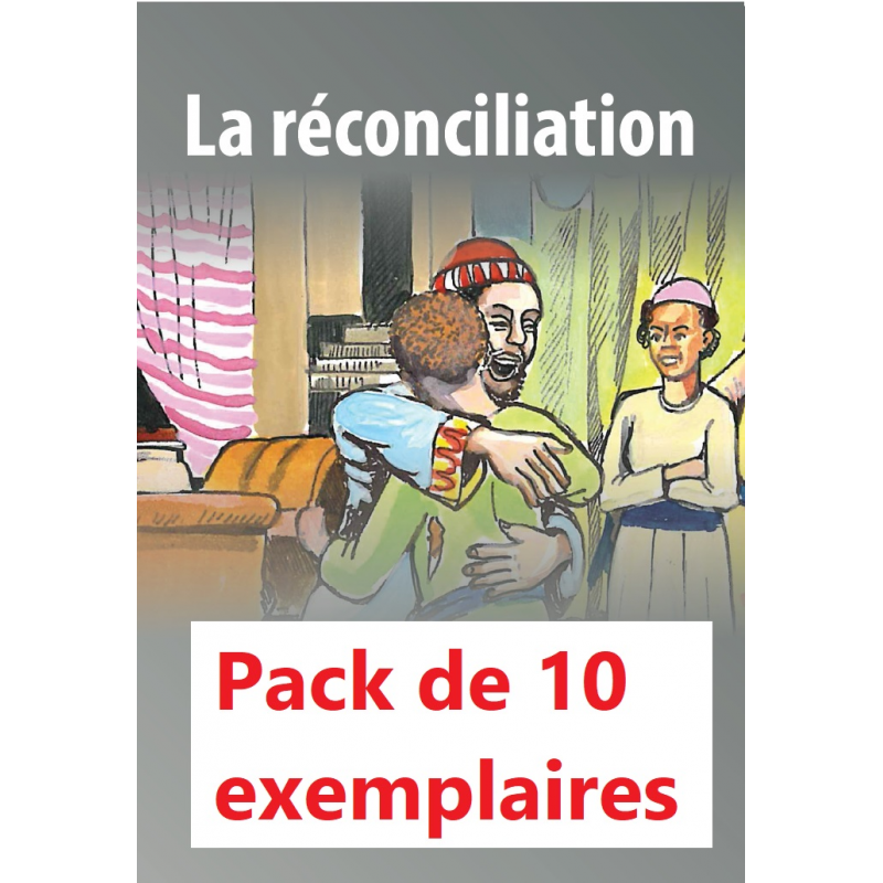Pack de 10 "La réconciliation"