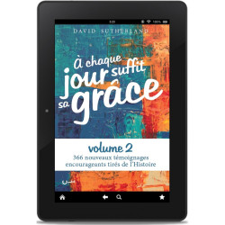 Couverture de l'ePub "À chaque jour suffit sa grâce vol. 2" de David Sutherland aux Éditions Clé.