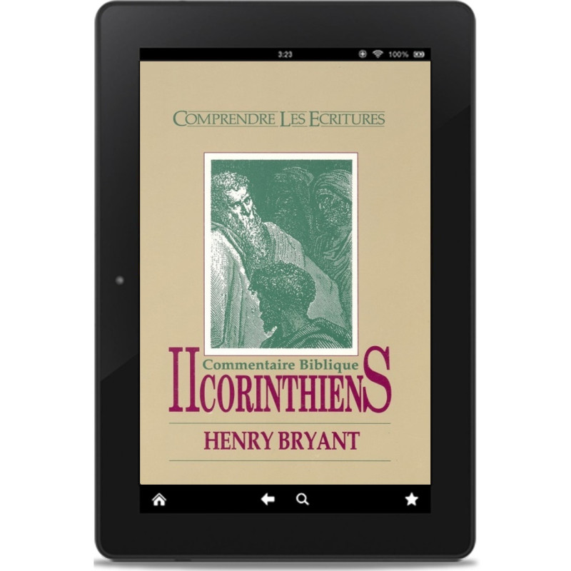 Première de couverture de l'ePub de 2 Corinthiens de Henry Bryant publié aux Éditions Clé