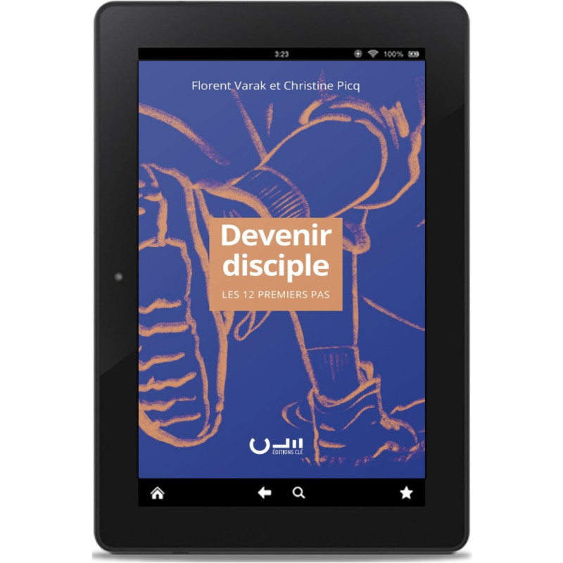 Première de couverture de l'ePub du livre « Devenir disciple » de Florent Varak et Christine Picq