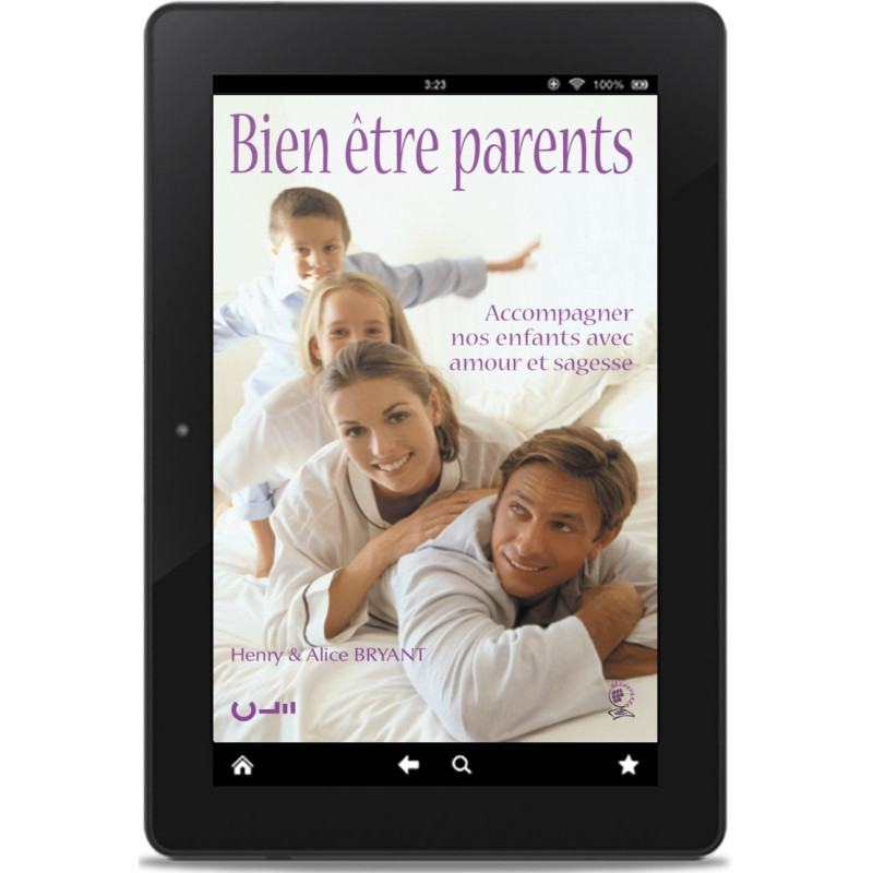 Première de couverture de l'ePub du livre « Bien être parents »