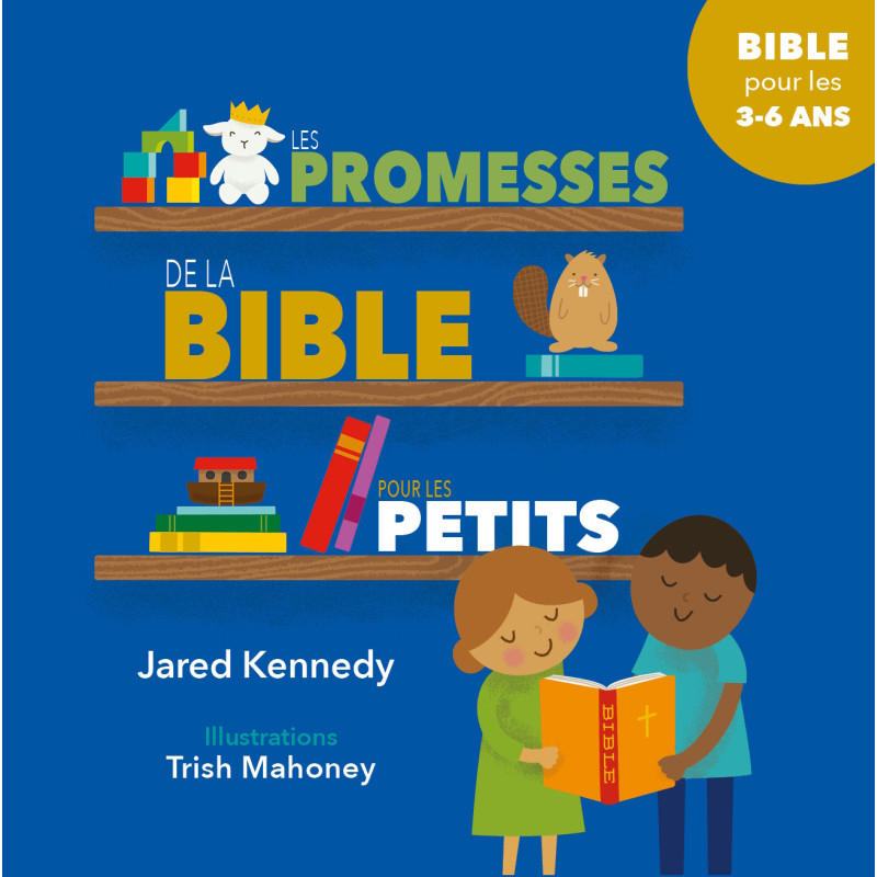 Couverture de la Bible pour enfant "Les promesses de la Bible pour les petits" aux Éditions Clé